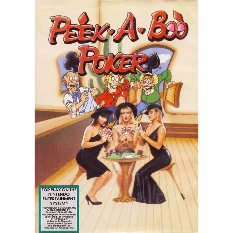 Jaquette de Peek A Boo Poker 1 sur Nes