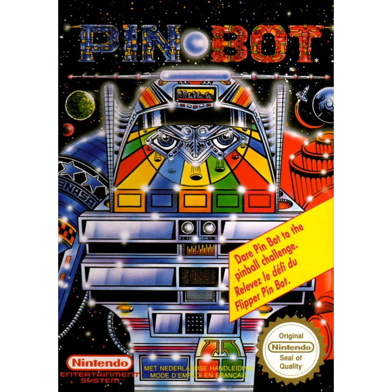 Jaquette de Pin Bot 1 sur Nes