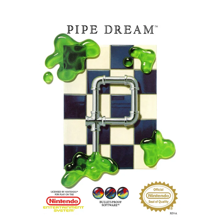 Jaquette de Pipe Dream 1 sur Nes