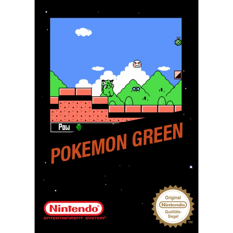 Jaquette de Pokemon Green 1 sur Nes