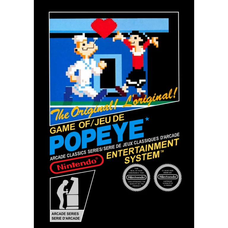 Jaquette de Popeye 1 sur Nes