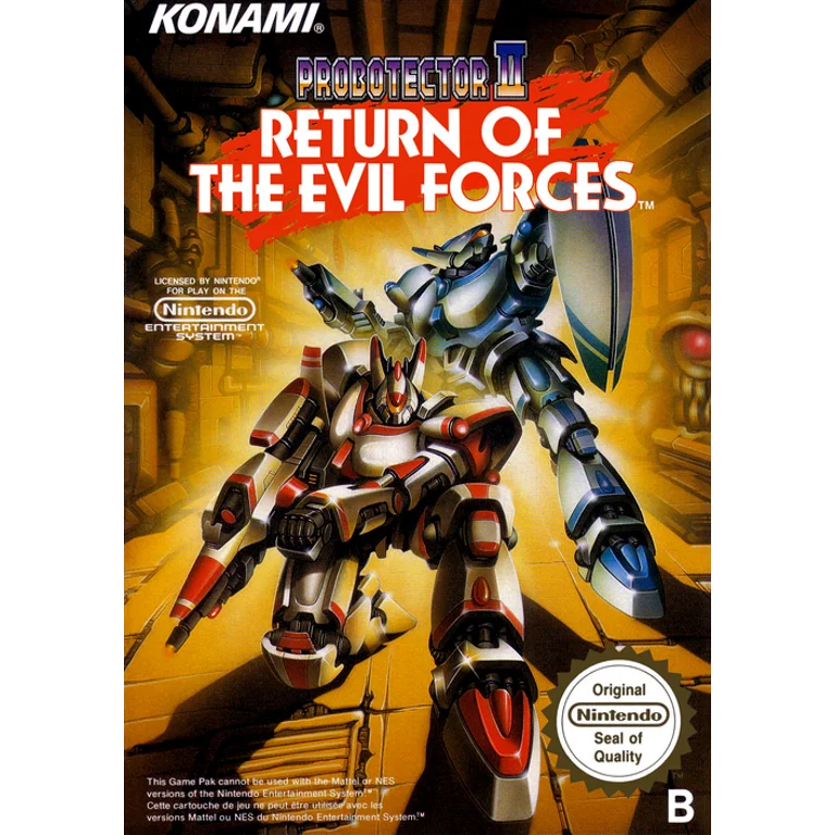 Jaquette de Probotector II Return of the Evil Forces sur Nes