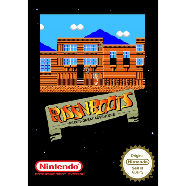 Jaquette de Puss n Boots Peros Great Adventure sur Nes