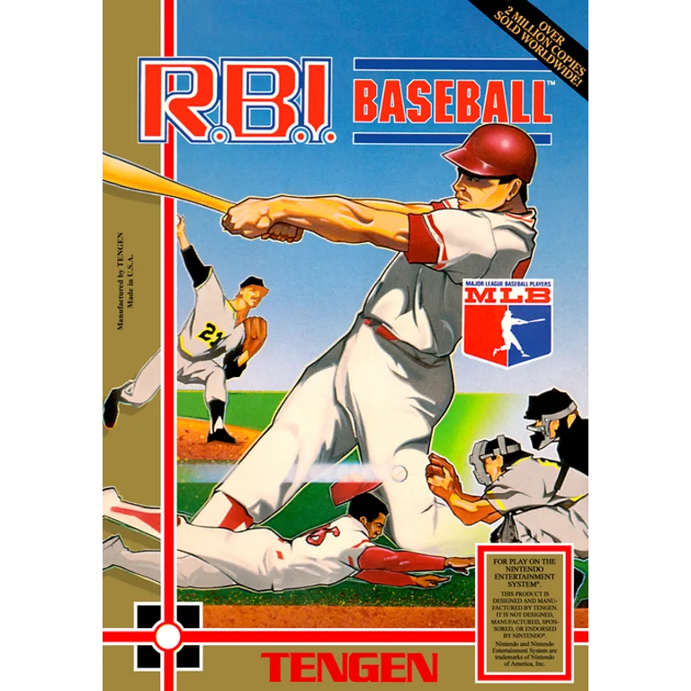 Jaquette de R.B.I. Baseball 1 sur Nes