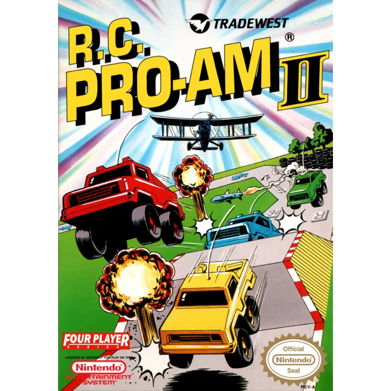 Jaquette de R.C. Pro Am II sur Nes
