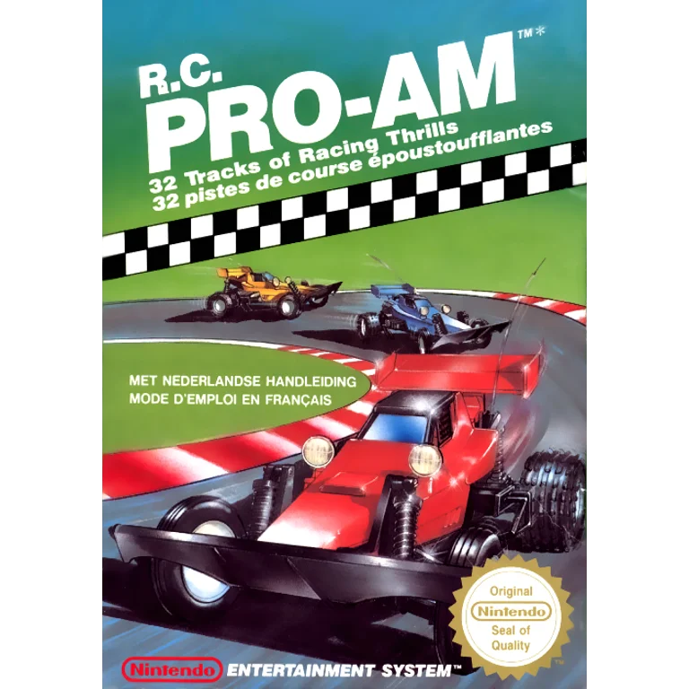 Jaquette de R.C. Pro Am sur Nes