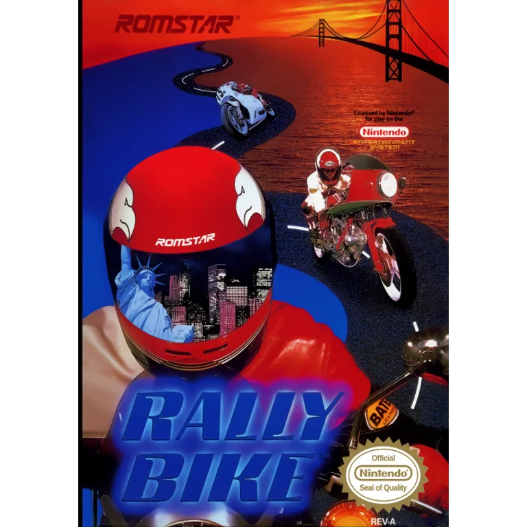 Jaquette de Rally Bike 1 sur Nes