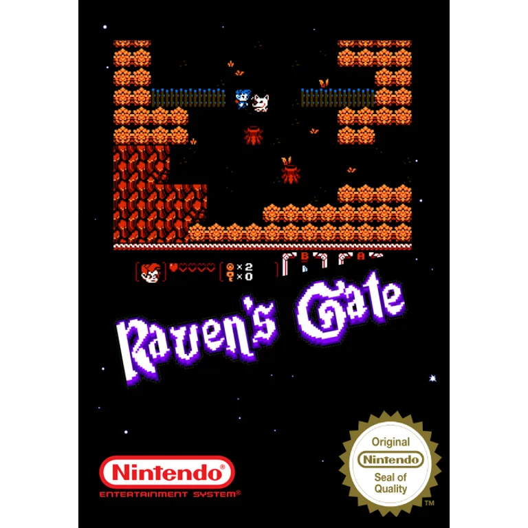 Jaquette de Ravens Gate 1 sur Nes