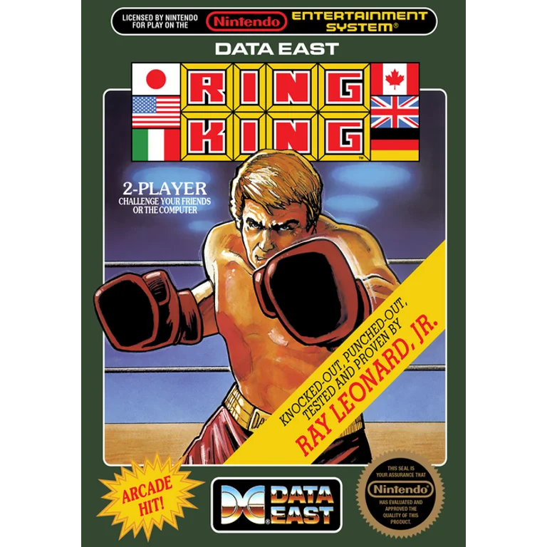 Jaquette de Ring King 1 sur Nes
