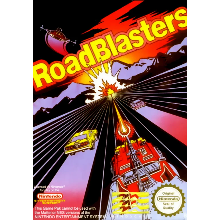 Jaquette de RoadBlasters 1 sur Nes