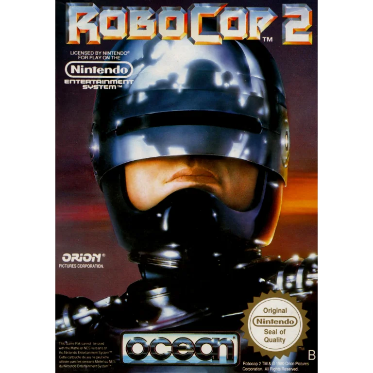 Jaquette de RoboCop 2 sur Nes