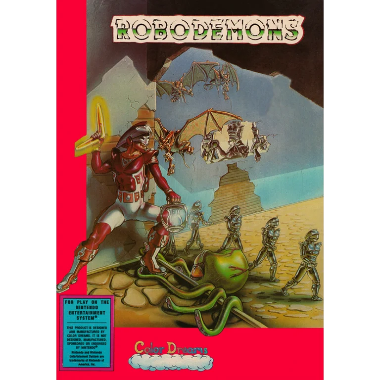 Jaquette de Robodemons 1 sur Nes