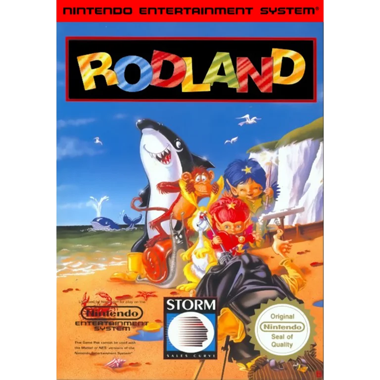 Jaquette de Rod Land 1 sur Nes