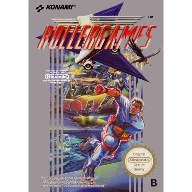Jaquette de Rollergames 1 sur Nes