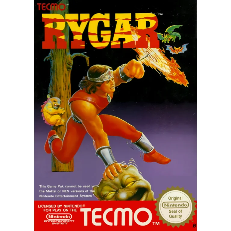 Jaquette de Rygar 1 sur Nes