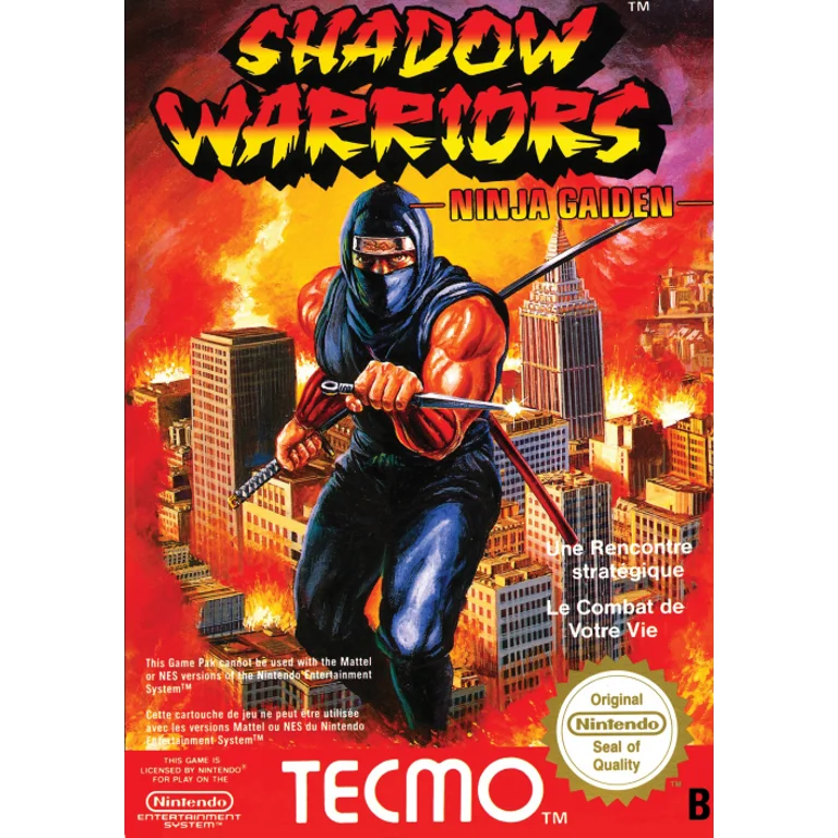 Jaquette de Shadow Warriors sur Nes
