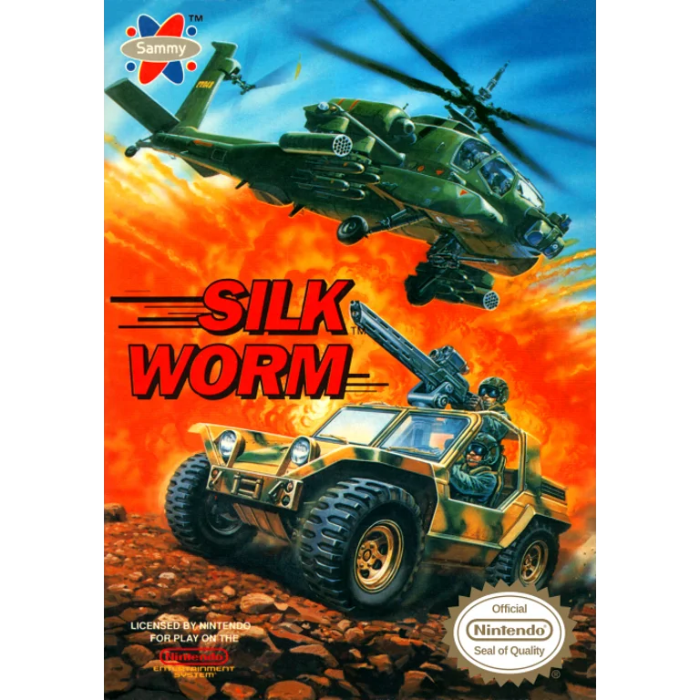 Jaquette de Silkworm 1 sur Nes