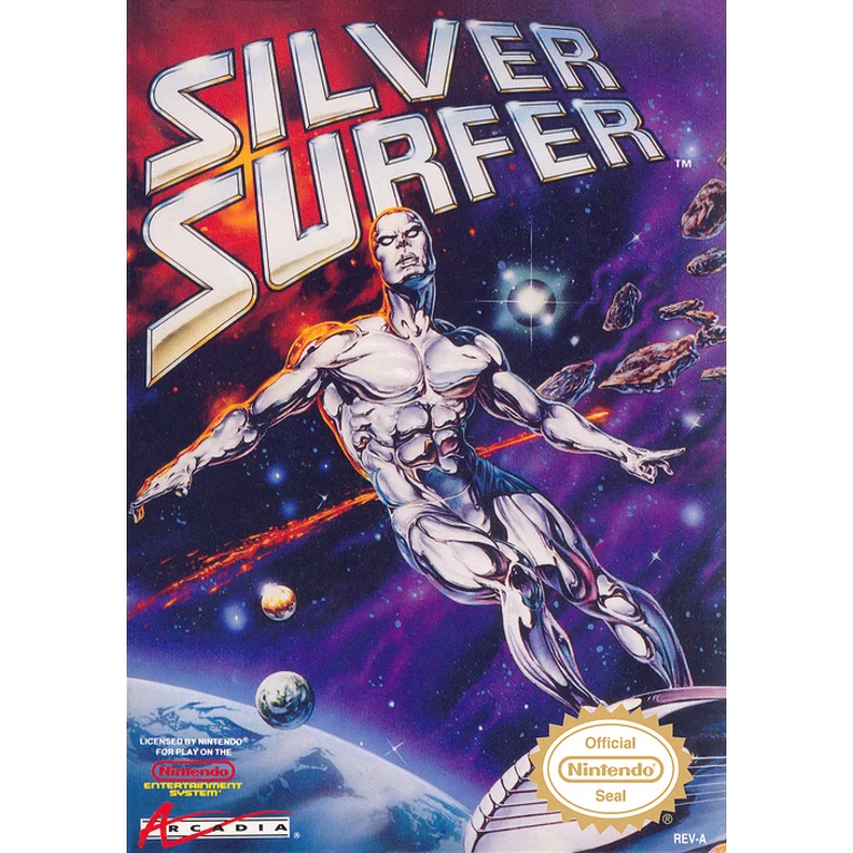 Jaquette de Silver Surfer 1 sur Nes