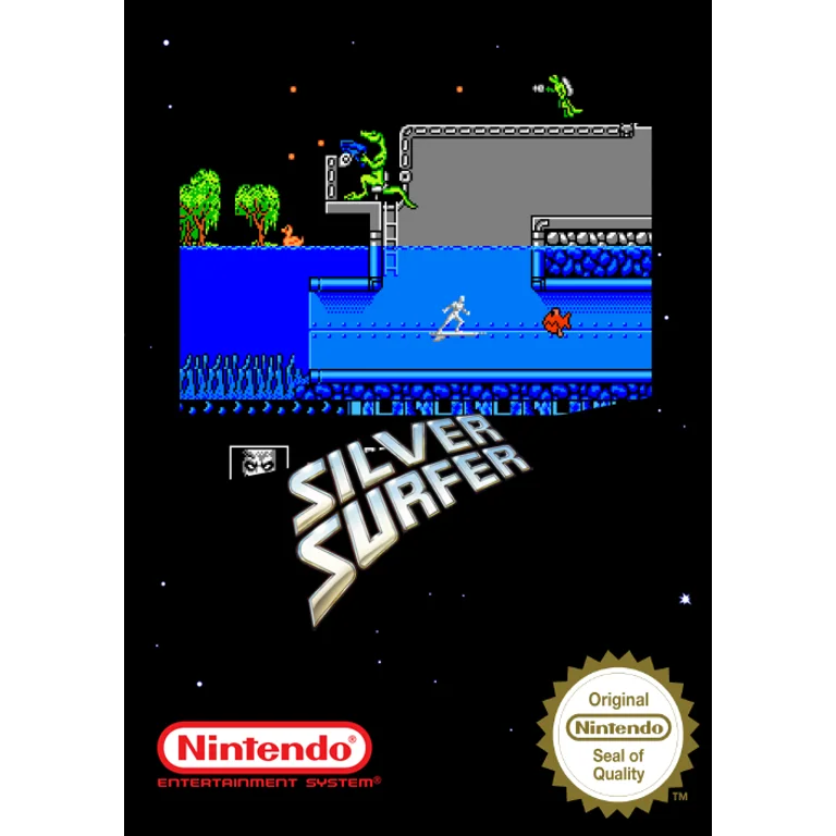 Jaquette de Silver Surfer sur Nes
