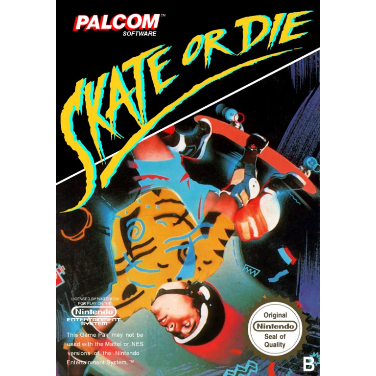 Jaquette de Skate or Die 1 sur Nes
