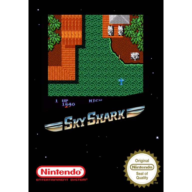 Jaquette de Sky Shark sur Nes