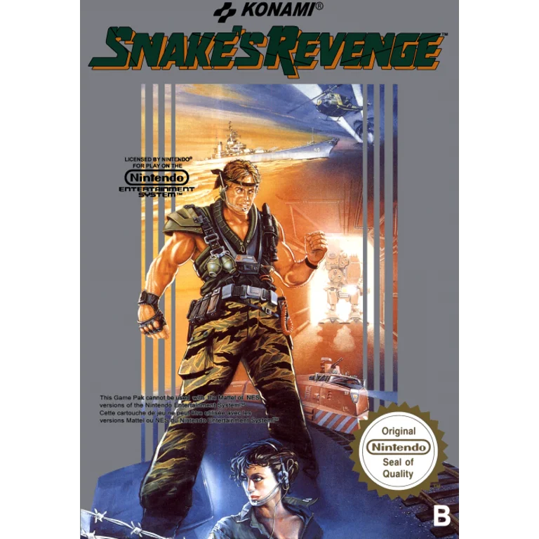 Jaquette de Snakes Revenge 1 sur Nes