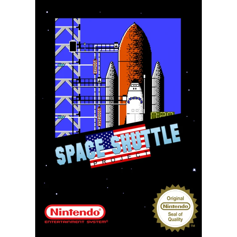 Jaquette de Space Shuttle Project sur Nes