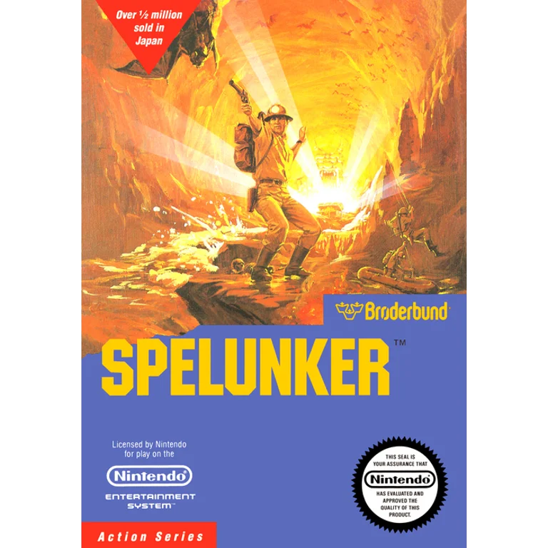 Jaquette de Spelunker 1 sur Nes