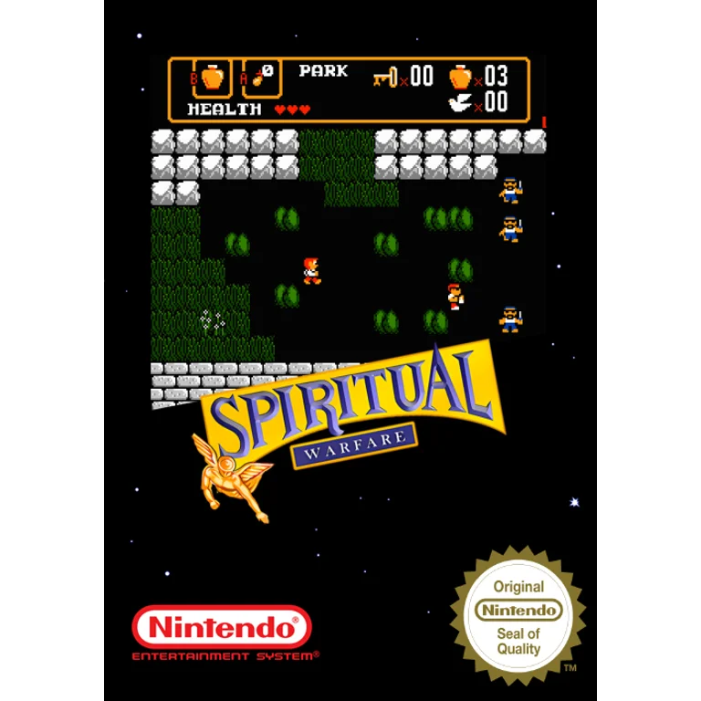 Jaquette de Spiritual Warfare sur Nes