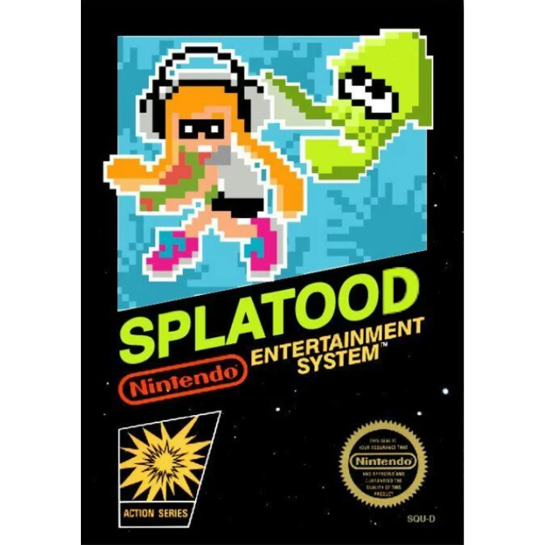 Jaquette de SplatooD 1 sur Nes