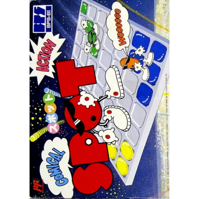 Jaquette de Spot The Video Game sur Nes
