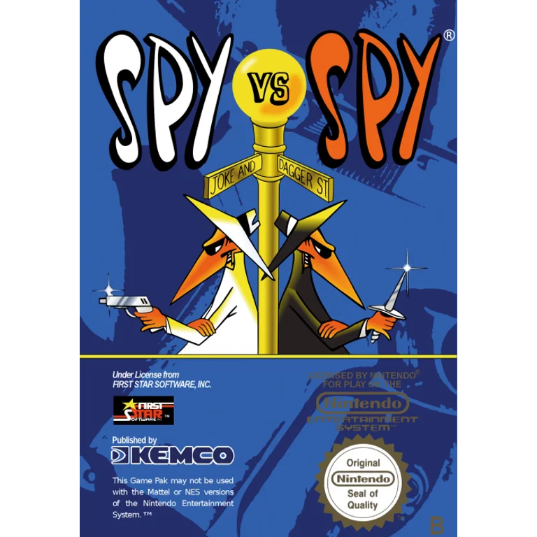 Jaquette de Spy vs Spy 1 sur Nes
