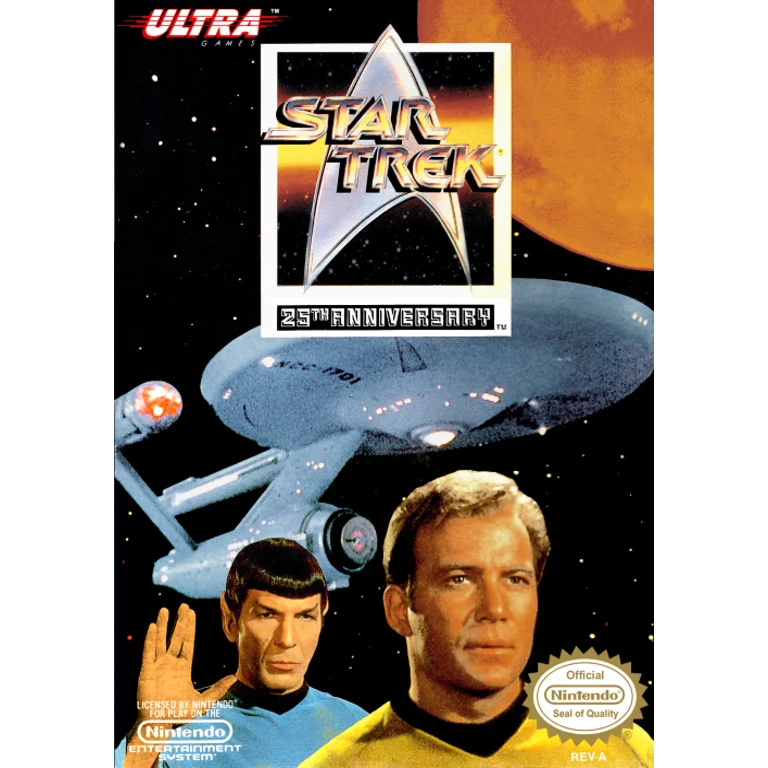 Jaquette de Star Trek 25th Anniversary 1 sur Nes