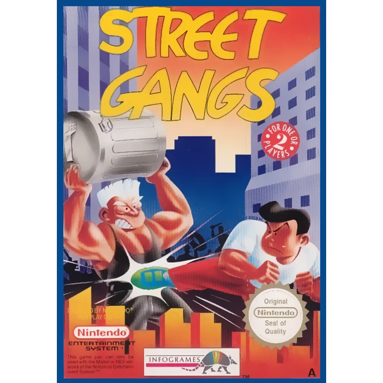 Jaquette de Street Gangs sur Nes