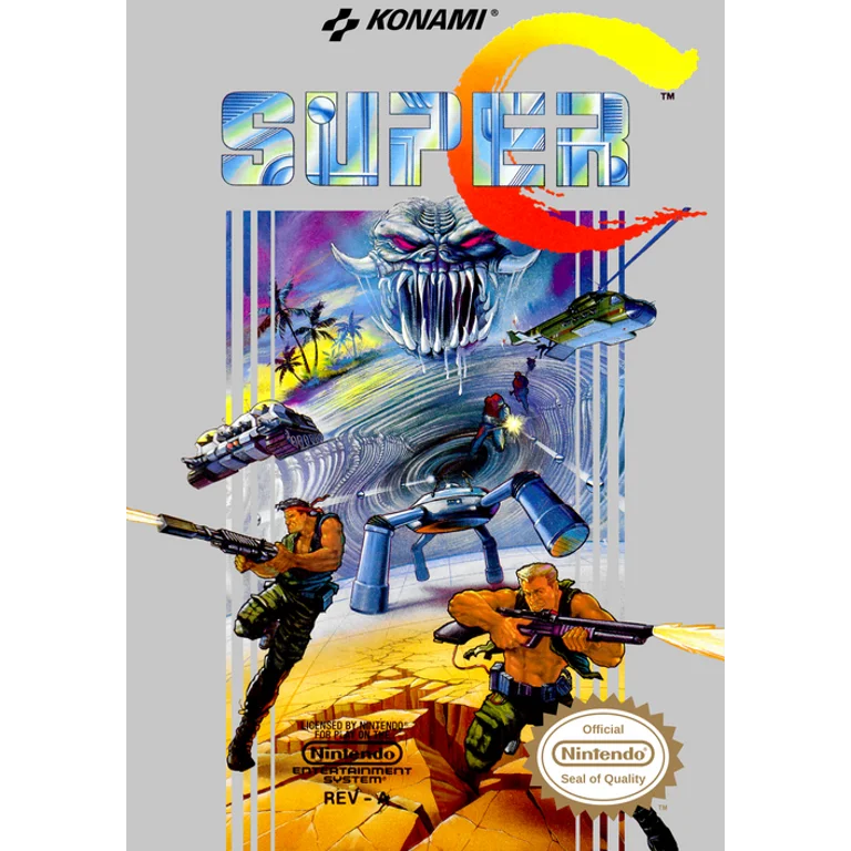 Jaquette de Super C 1 sur Nes