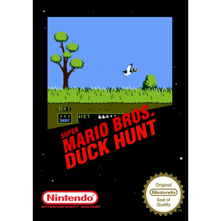 Jaquette de Super Mario Bros. Duck Hunt sur Nes