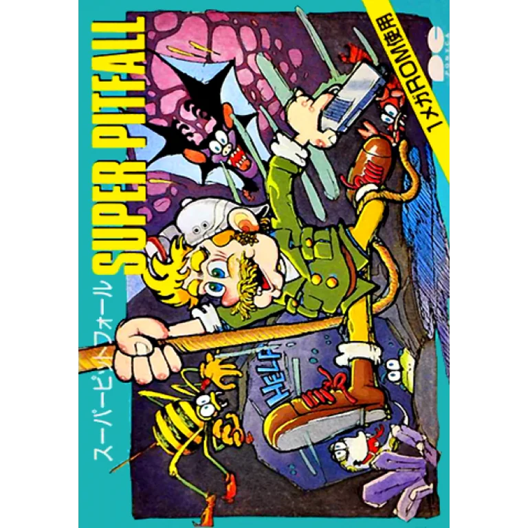 Jaquette de Super Pitfall sur Nes