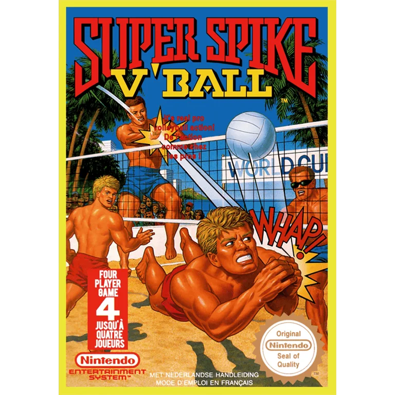 Jaquette de Super Spike V Ball sur Nes