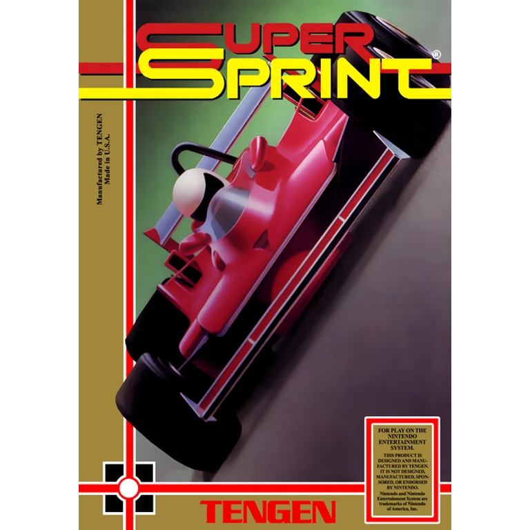 Jaquette de Super Sprint 2 sur Nes