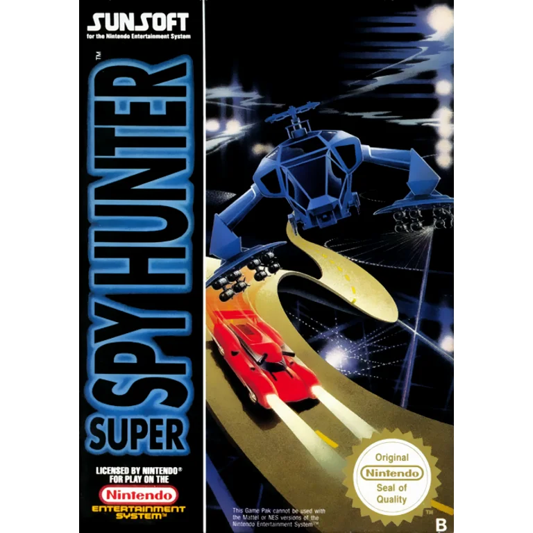 Jaquette de Super Spy Hunter 1 sur Nes