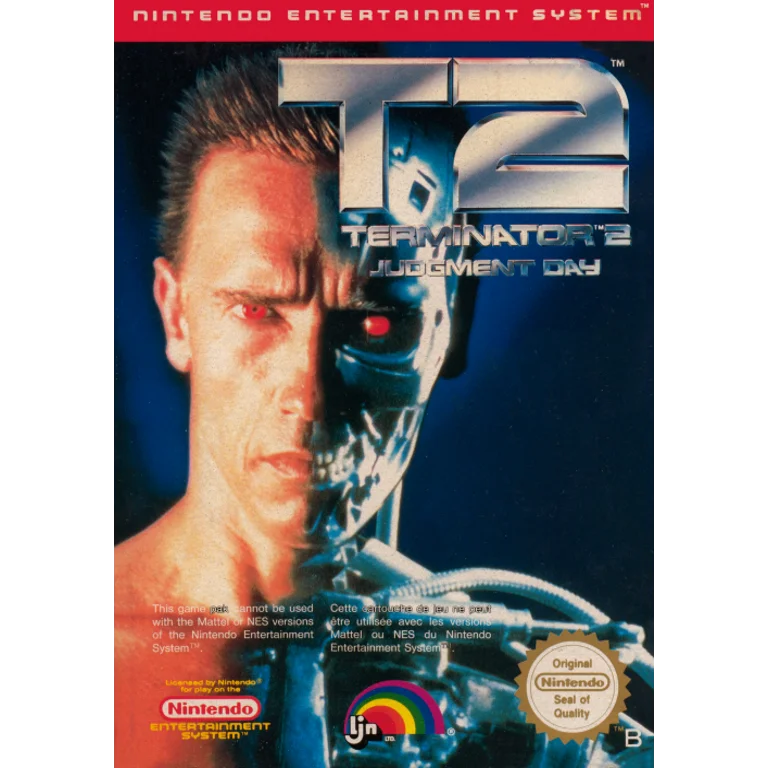 Jaquette de T2 Terminator 2 Judgment Day 1 sur Nes