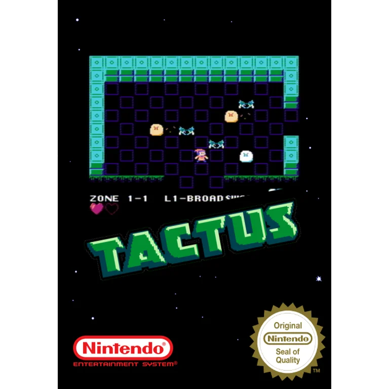 Jaquette de Tactus 1 sur Nes