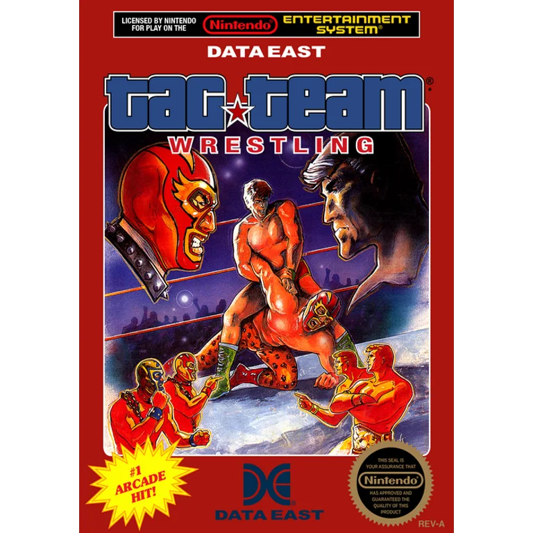 Jaquette de Tag Team Wrestling 1 sur Nes