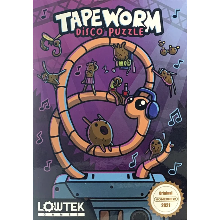 Jaquette de Tapeworm Disco Puzzle 1 sur Nes