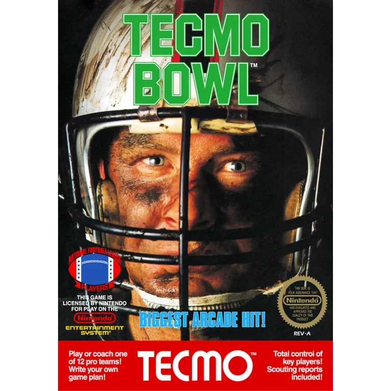 Jaquette de Tecmo Bowl 1 sur Nes