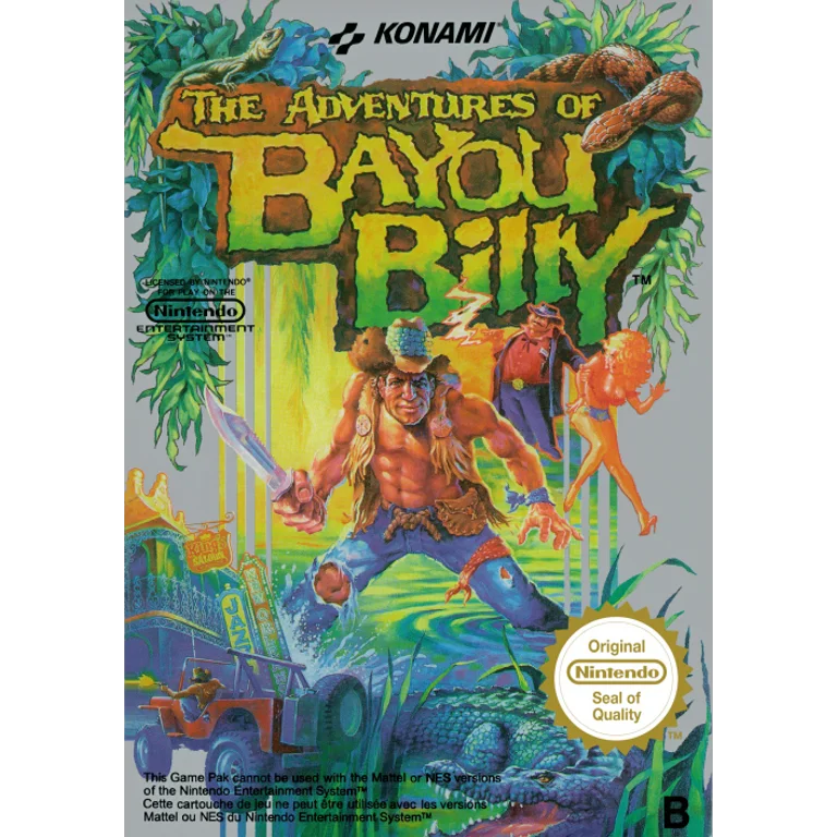 Jaquette de The Adventures of Bayou Billy sur Nes