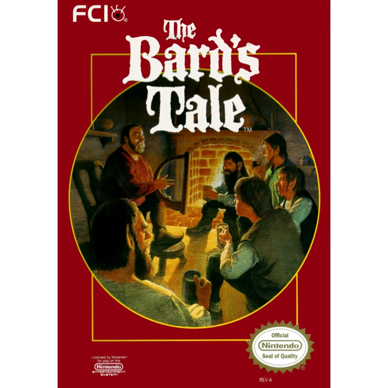 Jaquette de The Bards Tale 1 sur Nes