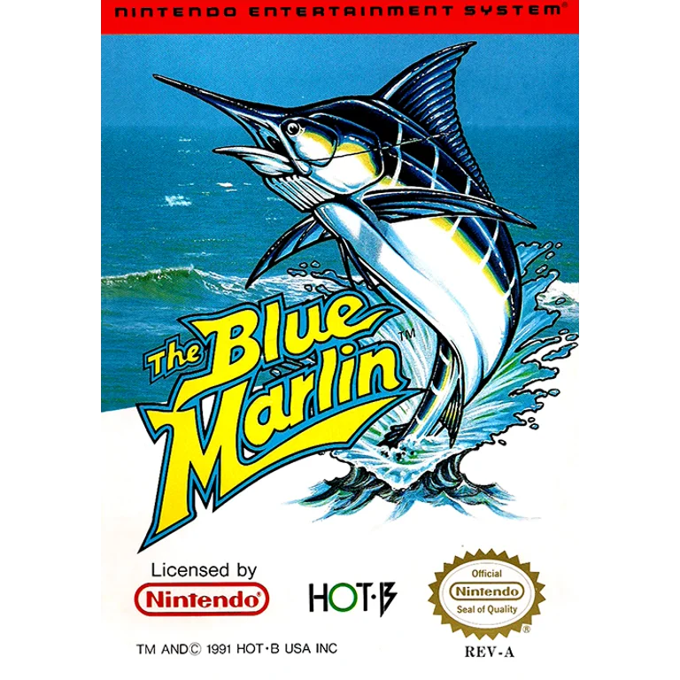 Jaquette de The Blue Marlin 1 sur Nes