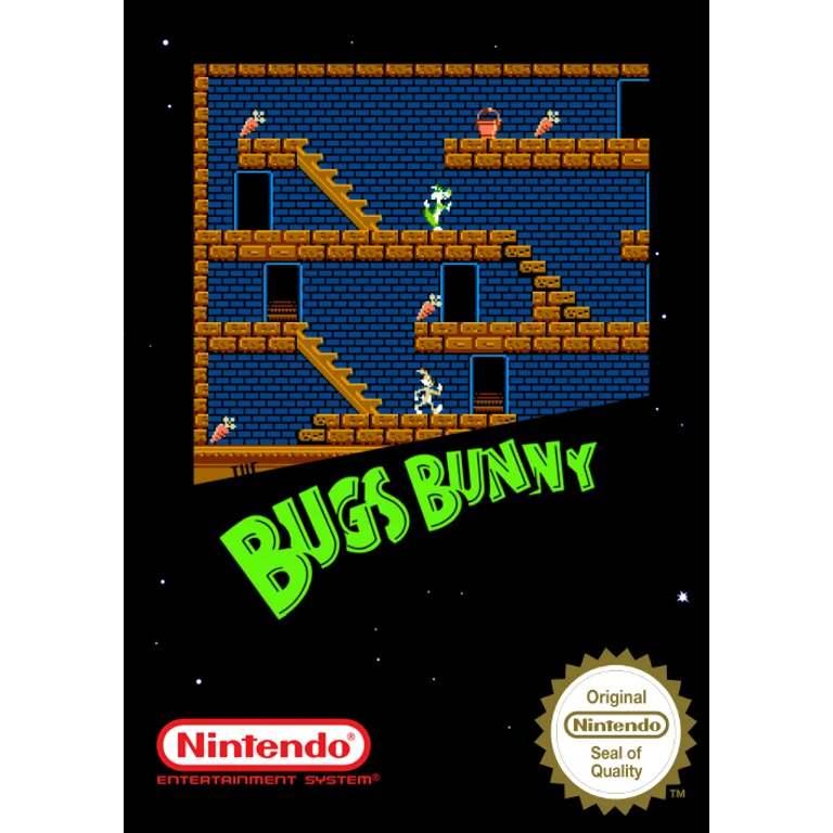 Jaquette de The Bugs Bunny Crazy Castle sur Nes