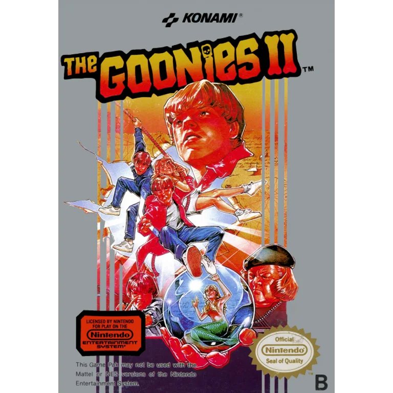 Jaquette de The Goonies II sur Nes